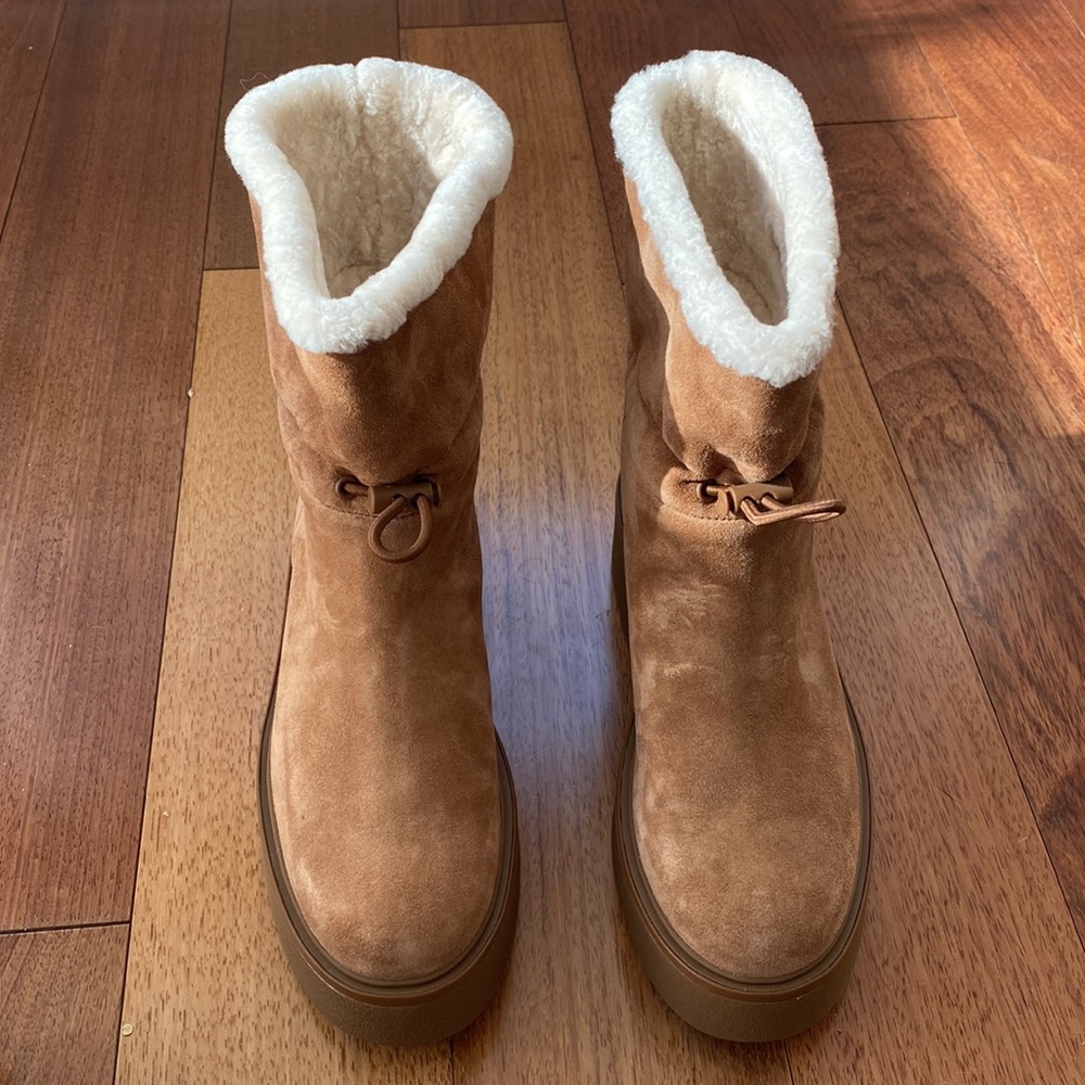 VINCE Bellingham Shearling Boots NWT